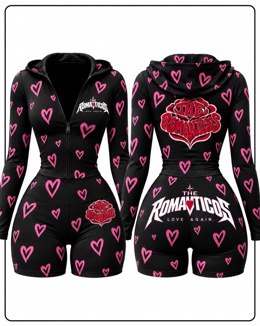 The Romanticos Heart Romper — photo 1