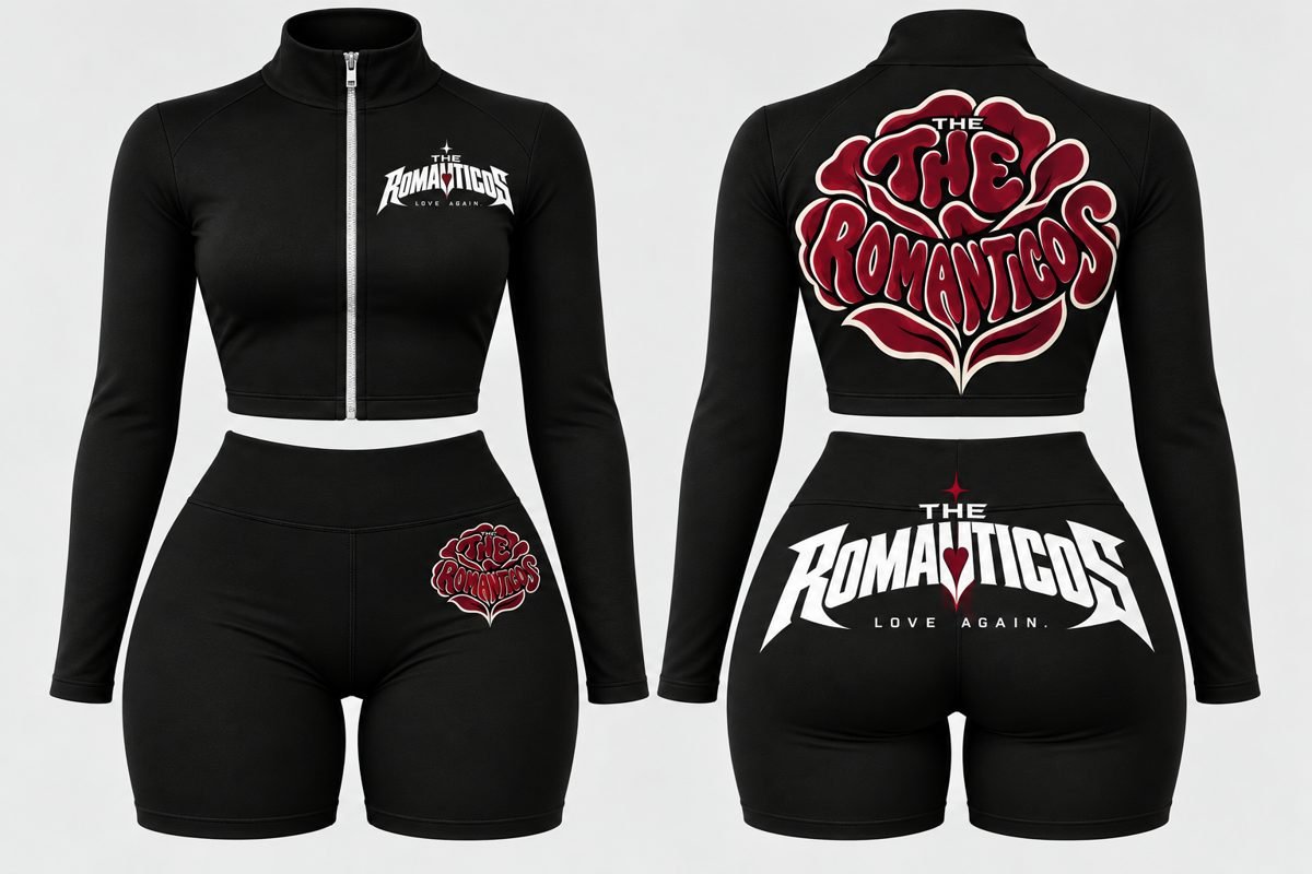The Romanticos Zip Crop Set — photo 3